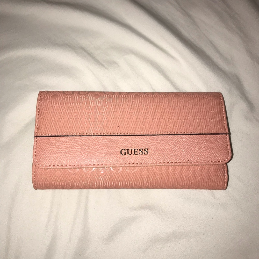Pink Guess wallet